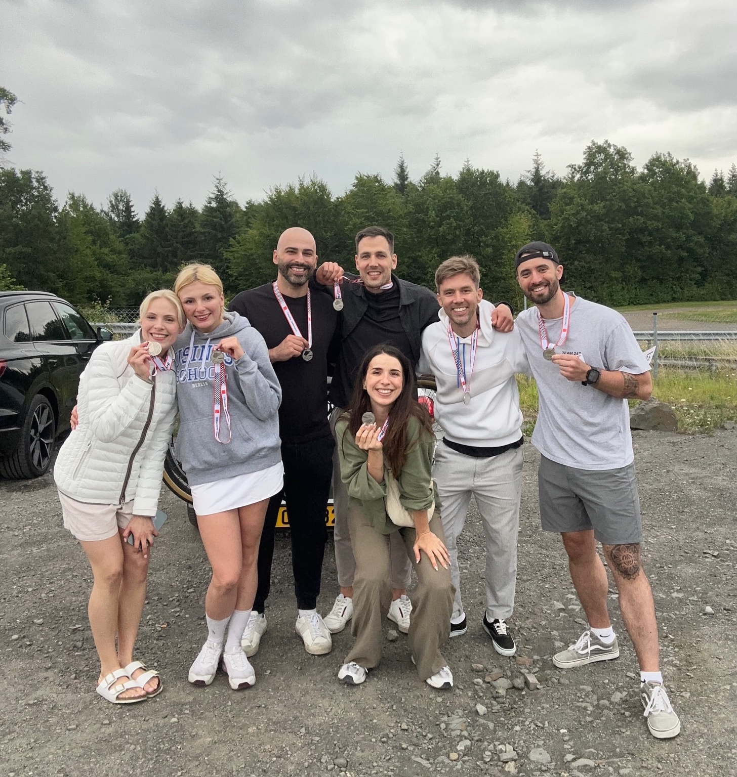 Das gesamte Team von Fight for the Change nach Rad am Ring 2025